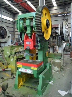 開口可傾沖床80噸普通沖床圖片,開口可傾沖床80噸普通沖床圖片大全,淄博東汐機械-